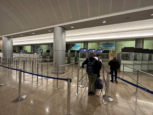 Ben Gurion Airport remains empty due to attacks by Palestinian factions in Israel