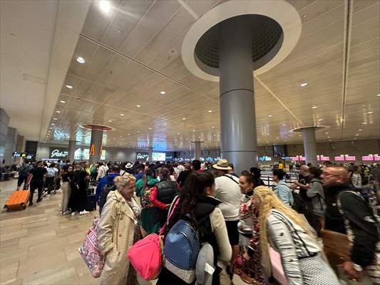 Ben Gurion Airport remains empty due to attacks by Palestinian factions in Israel