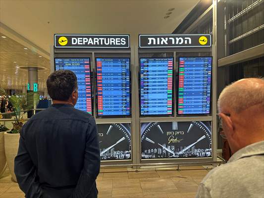 Ben Gurion Airport remains empty due to attacks by Palestinian factions in Israel