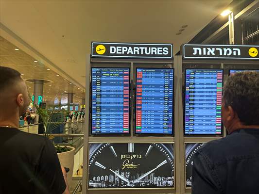 Ben Gurion Airport remains empty due to attacks by Palestinian factions in Israel