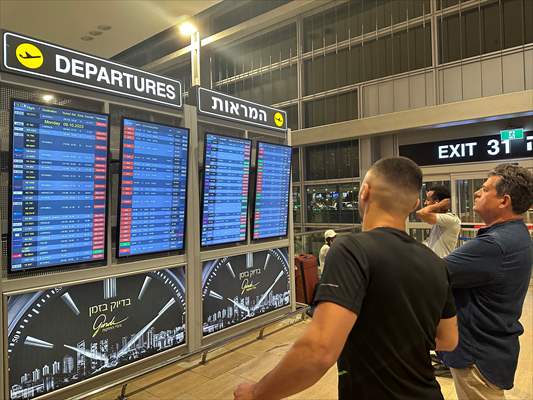 Ben Gurion Airport remains empty due to attacks by Palestinian factions in Israel