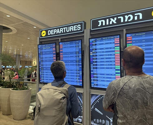 Ben Gurion Airport remains empty due to attacks by Palestinian factions in Israel