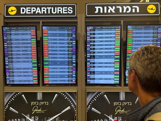 Ben Gurion Airport remains empty due to attacks by Palestinian factions in Israel