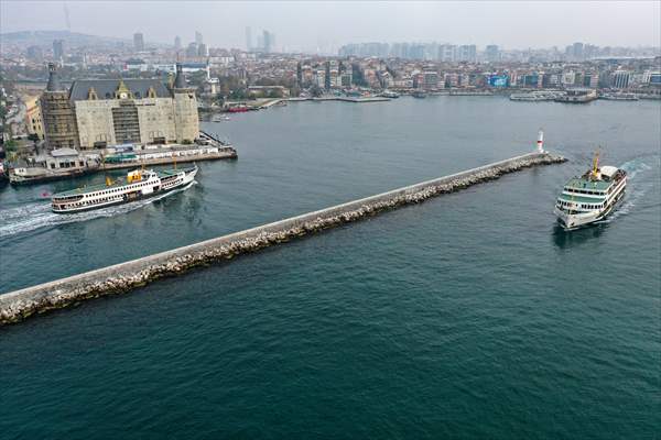 İstanbul'un sembollerinden tarihi Haydarpaşa Garı restorasyonla özgün haline kavuşuyor