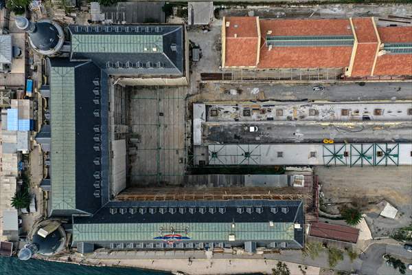 İstanbul'un sembollerinden tarihi Haydarpaşa Garı restorasyonla özgün haline kavuşuyor