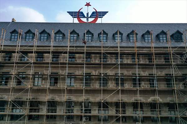 İstanbul'un sembollerinden tarihi Haydarpaşa Garı restorasyonla özgün haline kavuşuyor