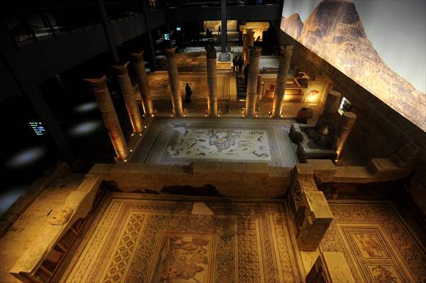 Dünyanın en büyük mozaik müzelerinden biri: Zeugma Mozaik Müzesi