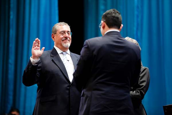 Bernardo Arevalo sworn in as President of Guatemala