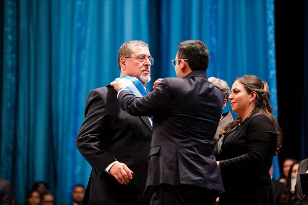 Bernardo Arevalo sworn in as President of Guatemala