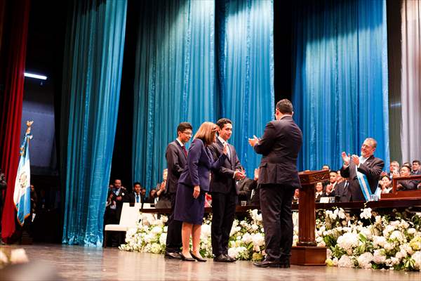 Bernardo Arevalo sworn in as President of Guatemala
