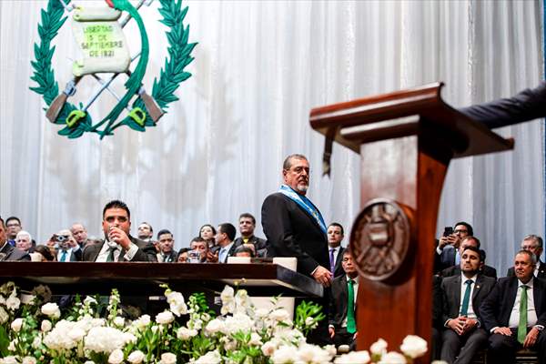 Bernardo Arevalo sworn in as President of Guatemala
