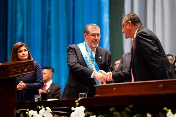 Bernardo Arevalo sworn in as President of Guatemala