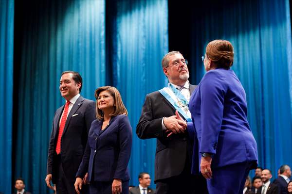 Bernardo Arevalo sworn in as President of Guatemala