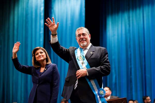 Bernardo Arevalo sworn in as President of Guatemala