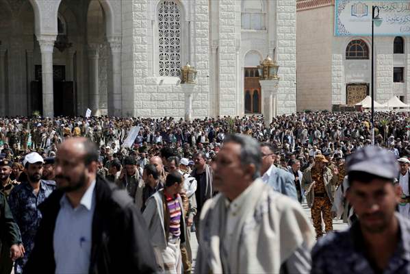 Houthis mark 20th anniversary of Hussein al-Houthi's assassination in Yemen
