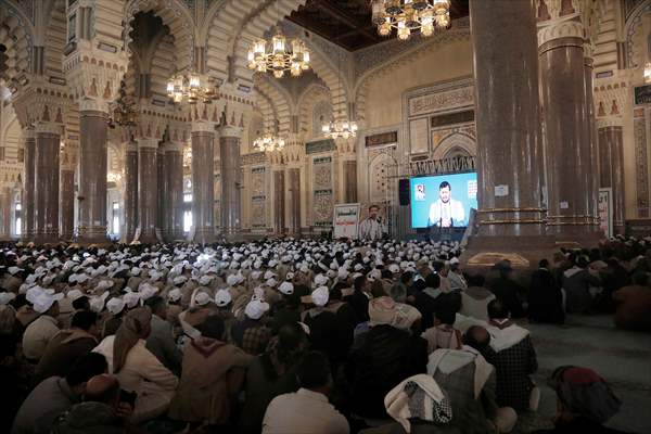 Houthis mark 20th anniversary of Hussein al-Houthi's assassination in Yemen