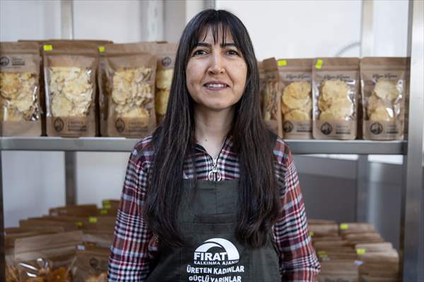 Tunceli'de kurulan meyve sebze kurutma tesisi dar gelirli kadınlara iş kapısı oldu