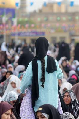 Eid al-Fitr prayer in Iran