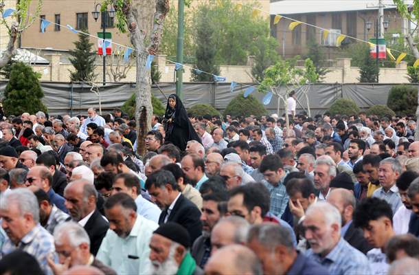 Eid al-Fitr prayer in Iran