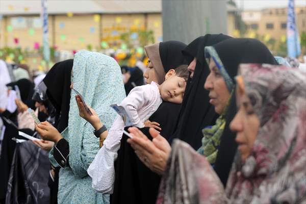Eid al-Fitr prayer in Iran