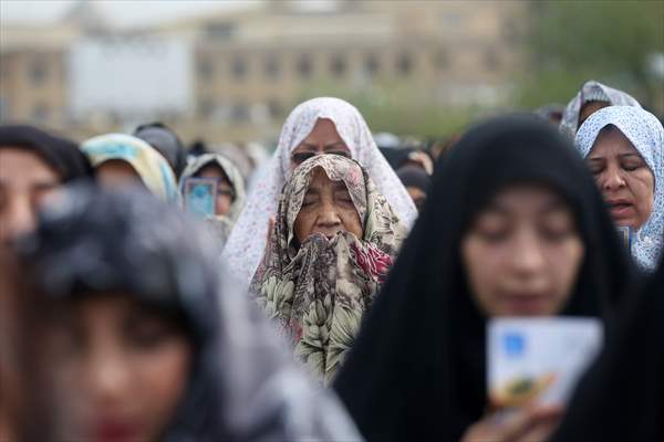 Eid al-Fitr prayer in Iran