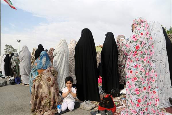 Eid al-Fitr prayer in Iran