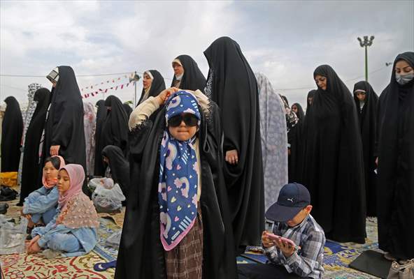 Eid al-Fitr prayer in Iran