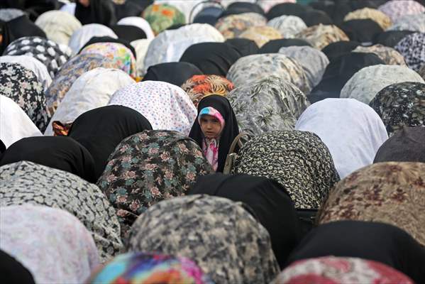 Eid al-Fitr prayer in Iran