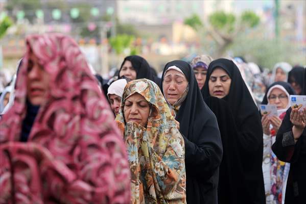 Eid al-Fitr prayer in Iran