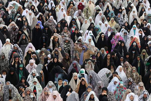 Eid al-Fitr prayer in Iran