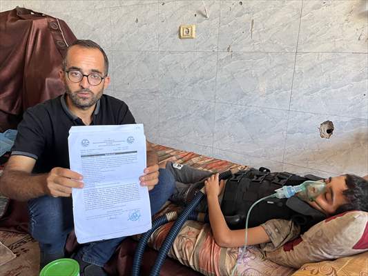 Karaciğer sirozu olan Filistinli çocuk İsrail ambargosu nedeniyle tedaviden mahrum