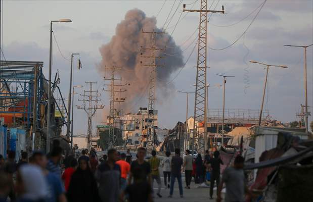 Israel targets civilian buildings in Gaza's Nuseirat camp