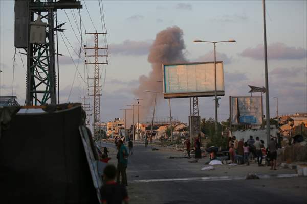 Israel targets civilian buildings in Gaza's Nuseirat camp