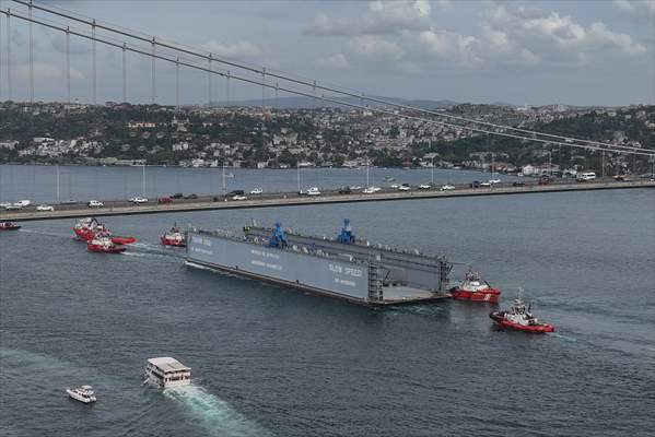 Bosphorus ship traffic suspended in both directions