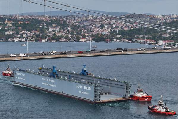 Bosphorus ship traffic suspended in both directions