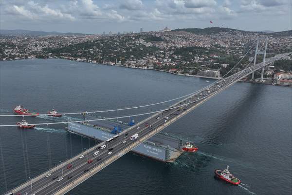 Bosphorus ship traffic suspended in both directions