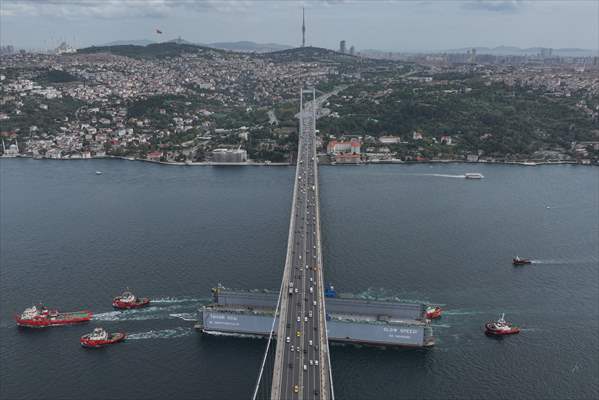 Bosphorus ship traffic suspended in both directions