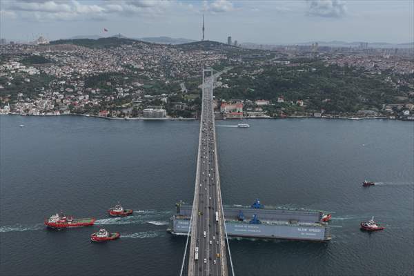 Bosphorus ship traffic suspended in both directions