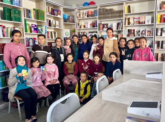 Özbekistanlı Navruzova'nın kurduğu köy kütüphanesi, Taşkent'te 109 kütüphanenin açılmasına vesile oldu