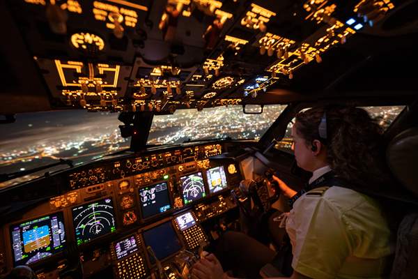 A day in the life of AJet's second pilot on the occasion of International Civil Aviation Day in Ankara