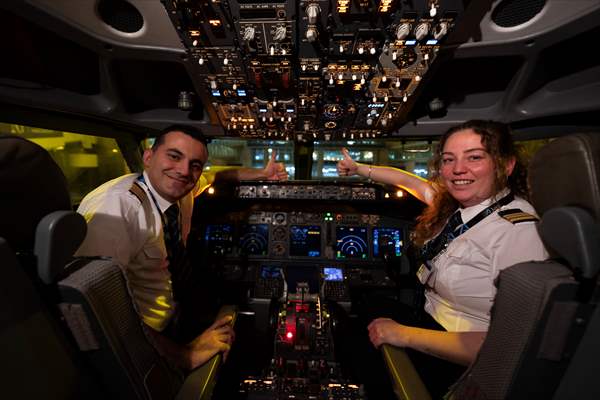 A day in the life of AJet's second pilot on the occasion of International Civil Aviation Day in Ankara