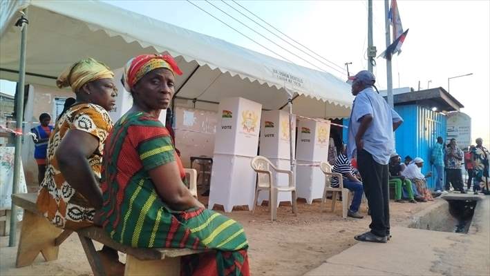 Gana'da halk sandık başında