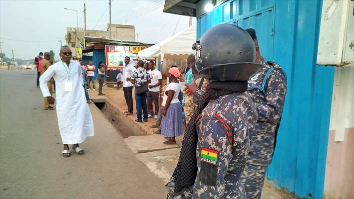 Gana'da halk sandık başında