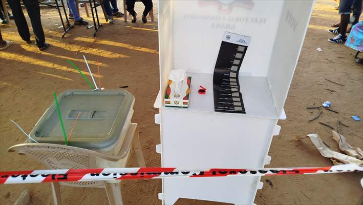 Gana'da halk sandık başında
