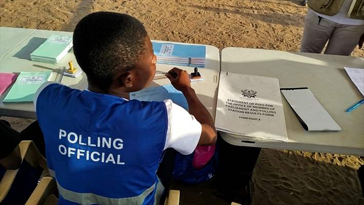 Gana'da halk sandık başında