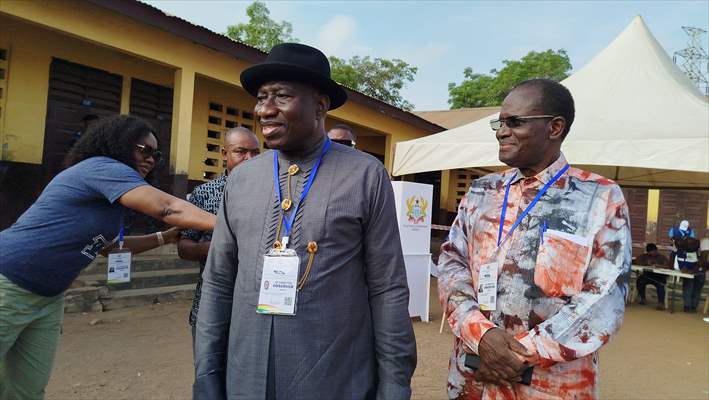 Gana'da halk sandık başında