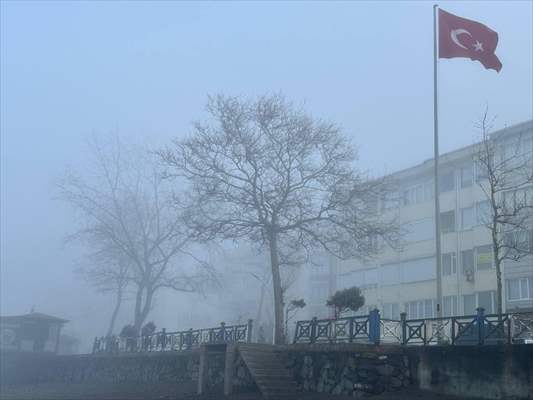 Akçakoca'da sis
