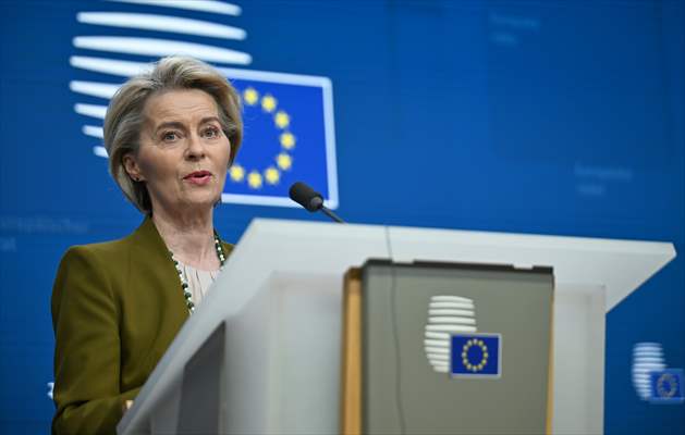 AB Konseyi Başkanı Costa - AB komisyonu Başkanı von der Leyen'den ortak basın toplantısı