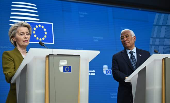 AB Konseyi Başkanı Costa - AB komisyonu Başkanı von der Leyen'den ortak basın toplantısı