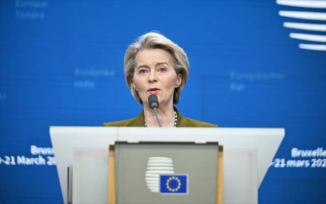 AB Konseyi Başkanı Costa - AB komisyonu Başkanı von der Leyen'den ortak basın toplantısı